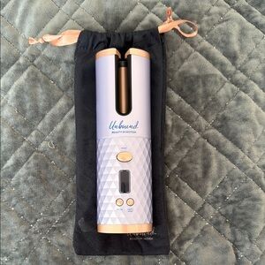 Unbound Cordless Hair Curler - Purple